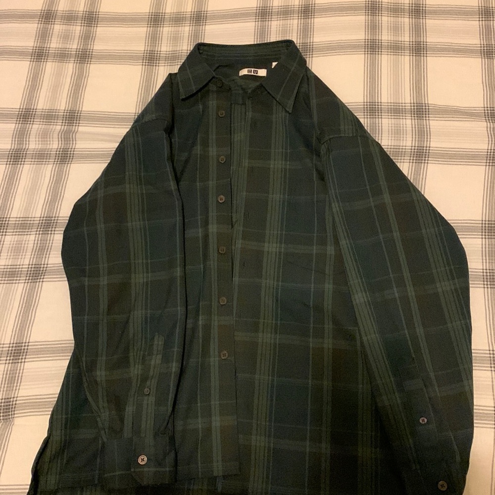 Uniqlo U oversized Flannel Shirt